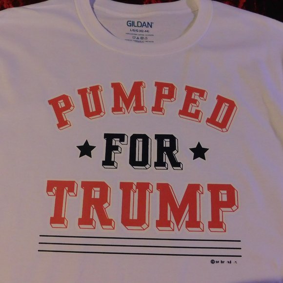 Pumped for Trump T-Shirt. - Picture 2 of 3